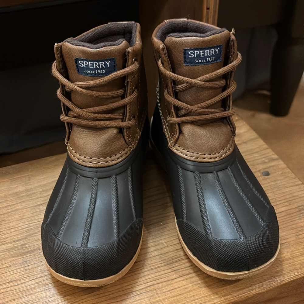 Little Boy’s Sperry Duck Boots